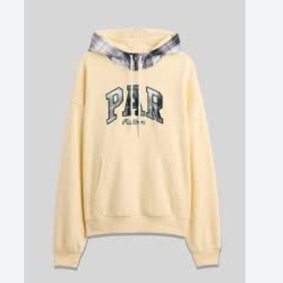 Gap × Malbon Adult Heavyweight French Terry Logo Hoodie Maize Yellow S - Picture 2 of 9